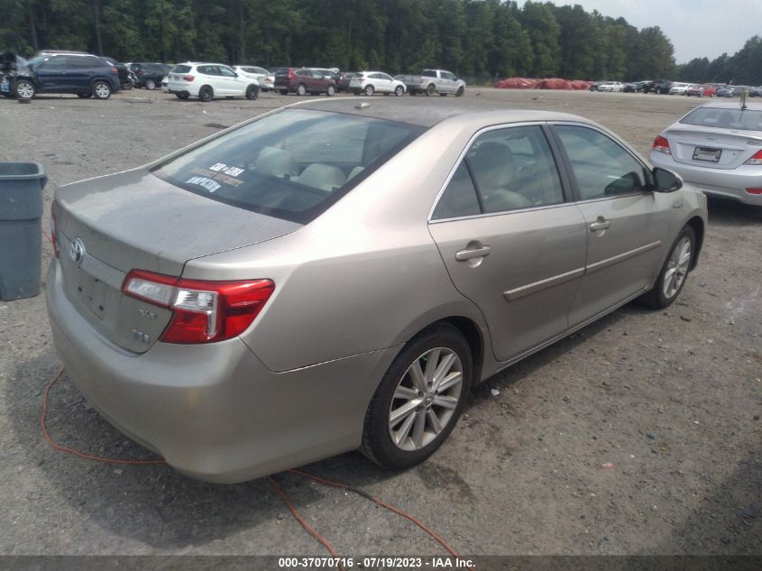 2014 TOYOTA CAMRY HYBRID/LE/XLE - 4T1BD1FK9EU125906