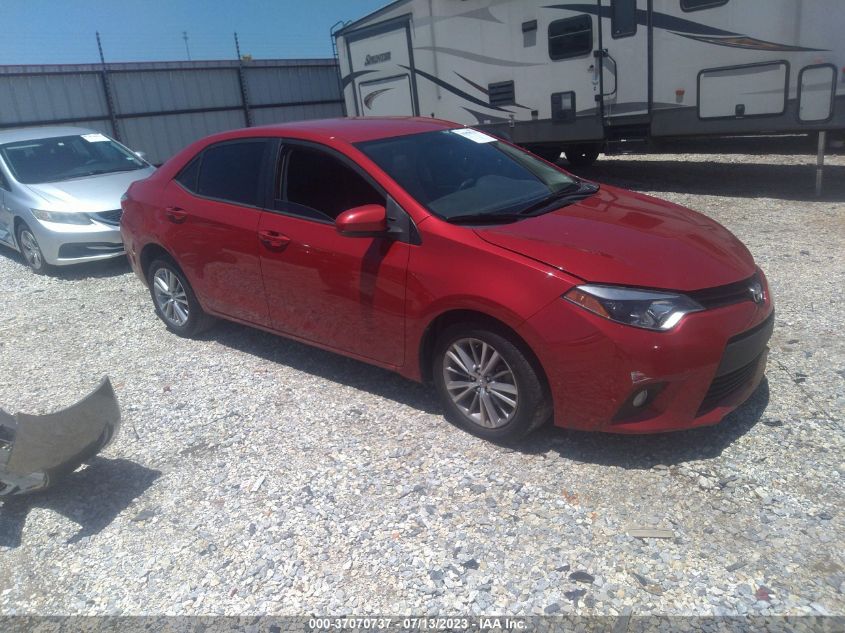 2014 TOYOTA COROLLA L/LE/LE PLS/PRM/S/S PLS - 2T1BURHE3EC136590