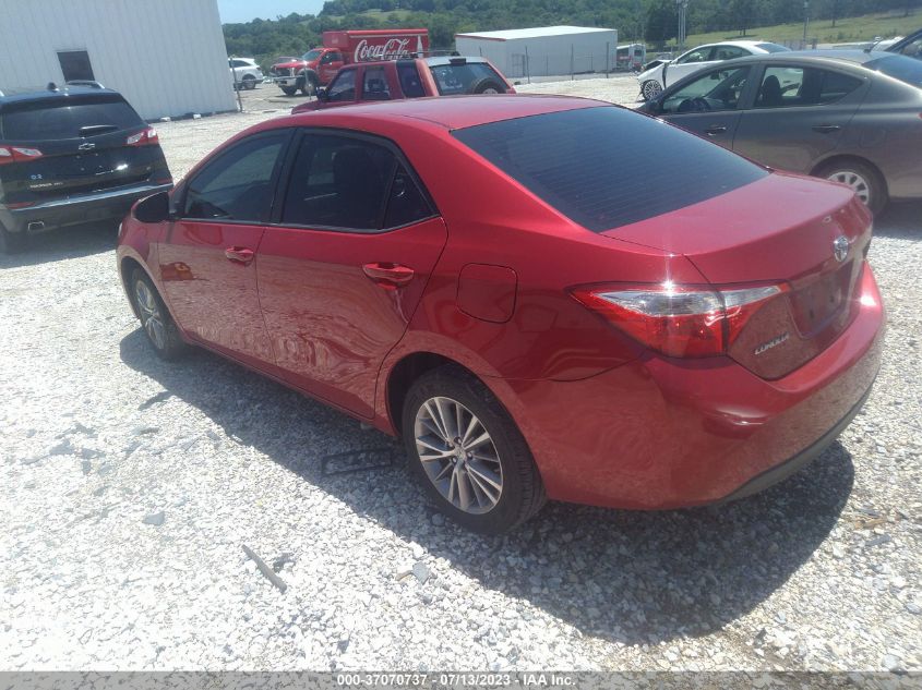 2014 TOYOTA COROLLA L/LE/LE PLS/PRM/S/S PLS - 2T1BURHE3EC136590