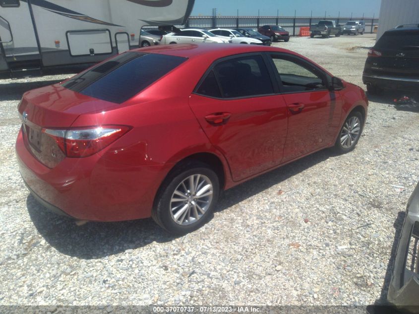 2014 TOYOTA COROLLA L/LE/LE PLS/PRM/S/S PLS - 2T1BURHE3EC136590