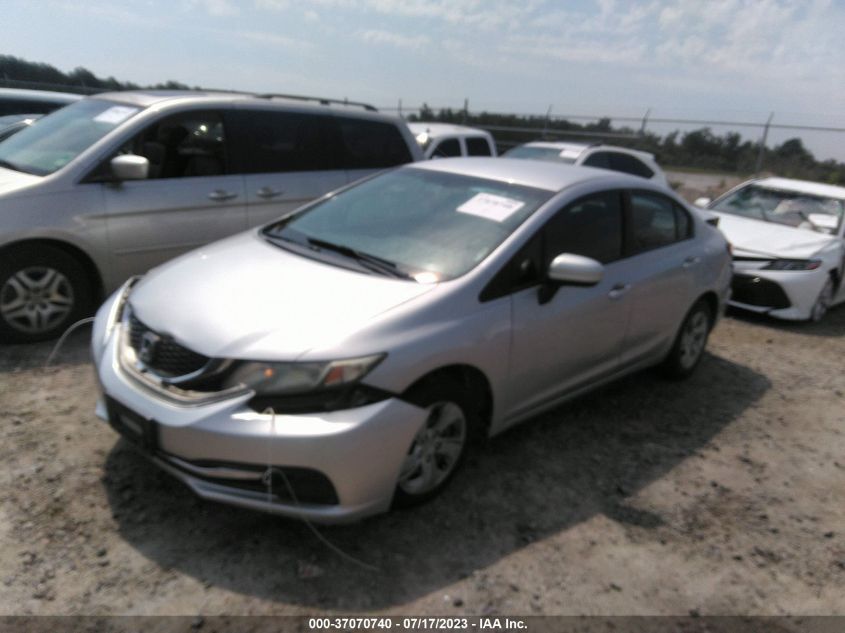 2014 HONDA CIVIC SEDAN LX - 19XFB2F50EE232597