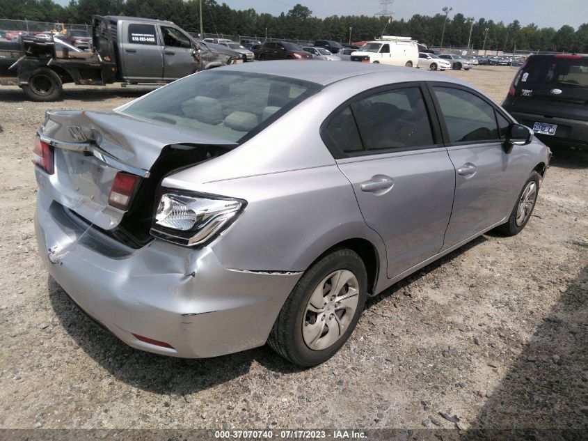 2014 HONDA CIVIC SEDAN LX - 19XFB2F50EE232597