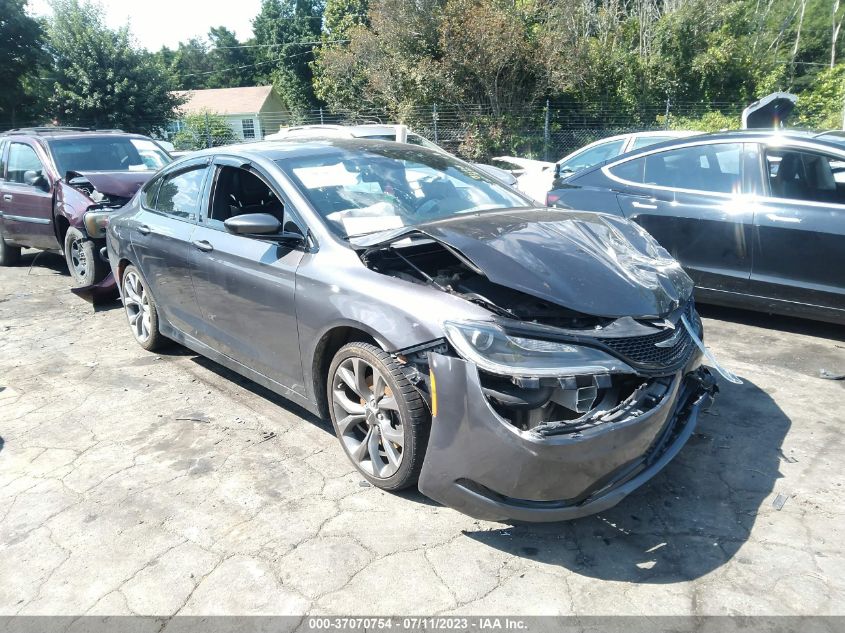 2015 CHRYSLER 200 S - 1C3CCCBG6FN592309