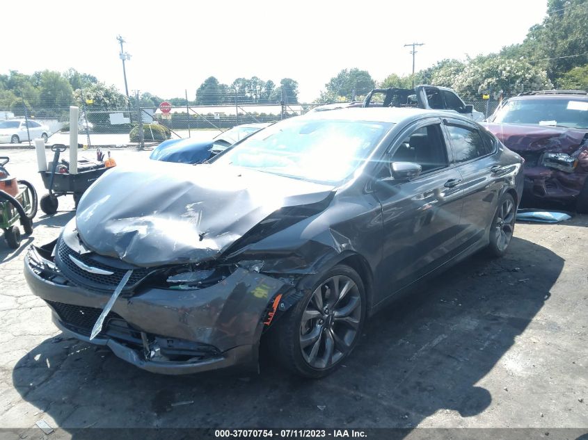 2015 CHRYSLER 200 S - 1C3CCCBG6FN592309