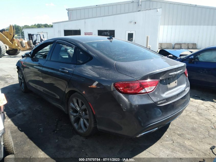 2015 CHRYSLER 200 S - 1C3CCCBG6FN592309