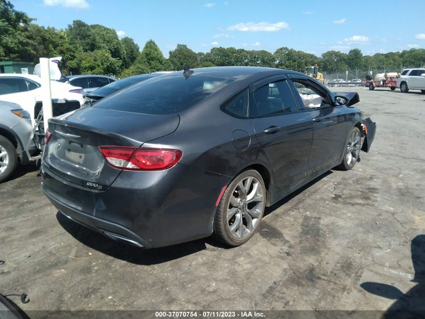 2015 CHRYSLER 200 S - 1C3CCCBG6FN592309