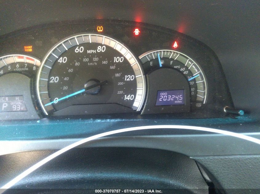 2013 TOYOTA CAMRY L/LE/SE/XLE - 4T1BF1FK9DU246691