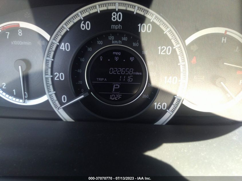 2016 HONDA ACCORD SEDAN EX - 1HGCR2F71GA225410