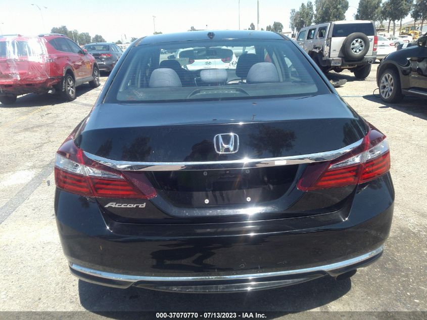 2016 HONDA ACCORD SEDAN EX - 1HGCR2F71GA225410