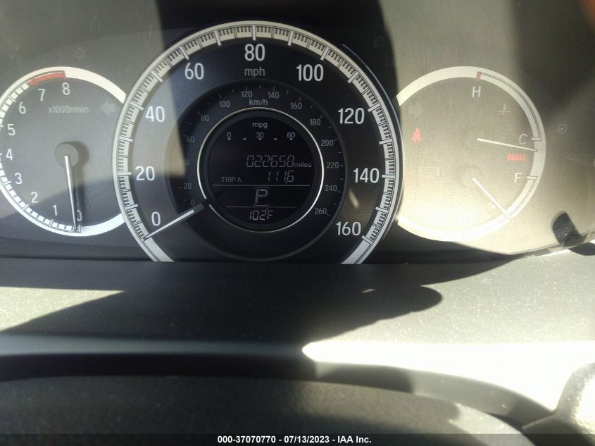 2016 HONDA ACCORD SEDAN EX - 1HGCR2F71GA225410