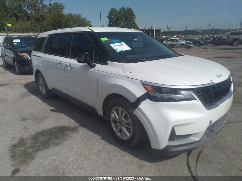 2022 KIA CARNIVAL MPV LX KNDNB4H35N6092264