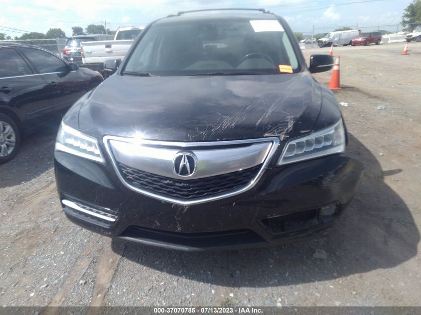 2015 ACURA MDX TECH PKG - 5FRYD4H48FB017191