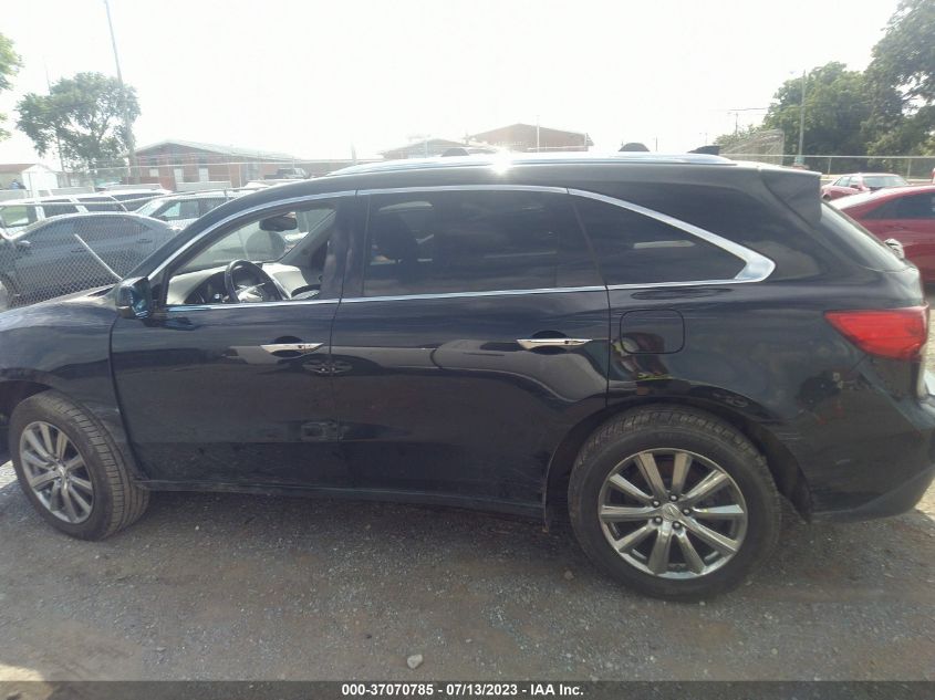 2015 ACURA MDX TECH PKG - 5FRYD4H48FB017191