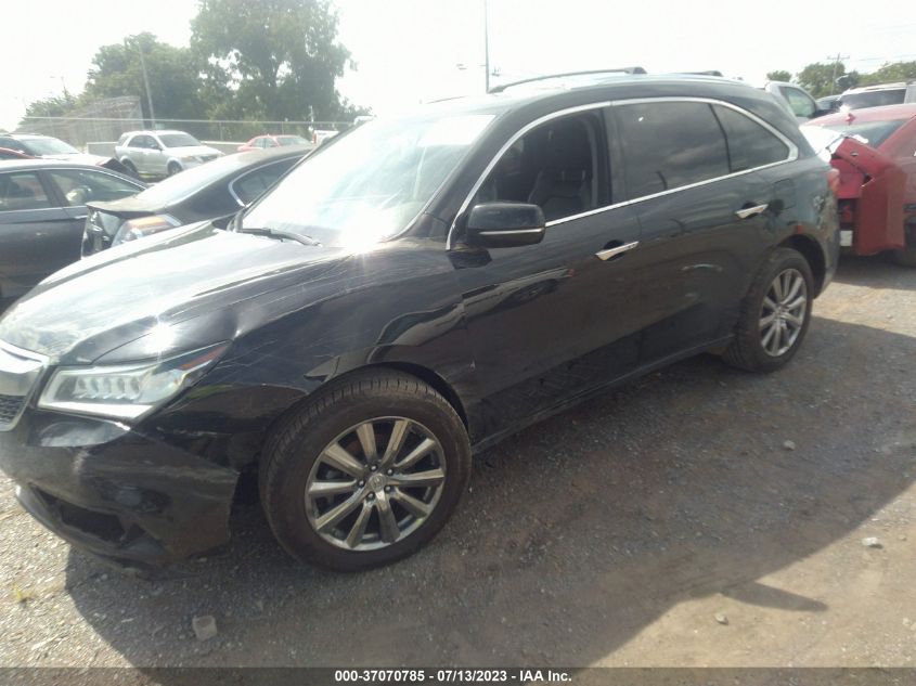 2015 ACURA MDX TECH PKG - 5FRYD4H48FB017191