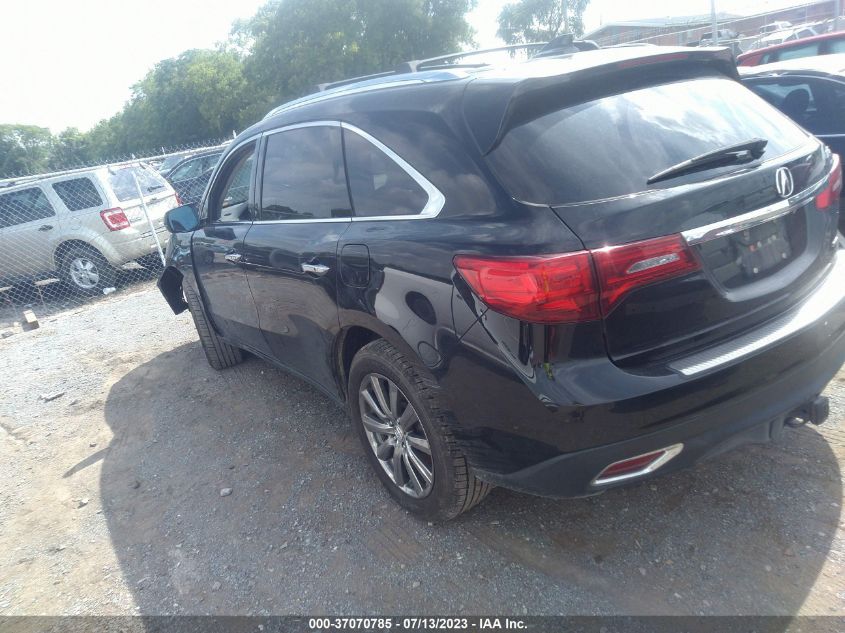 2015 ACURA MDX TECH PKG - 5FRYD4H48FB017191