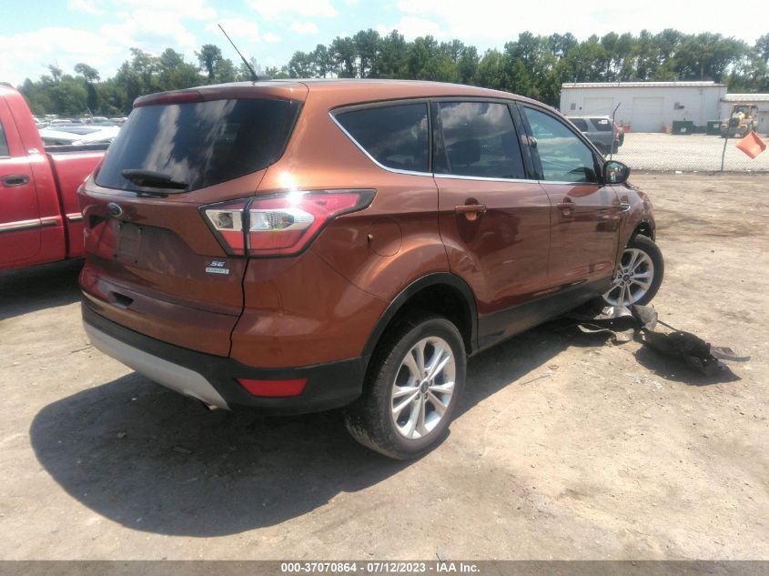 2017 FORD ESCAPE SE - 1FMCU0GD9HUA58473