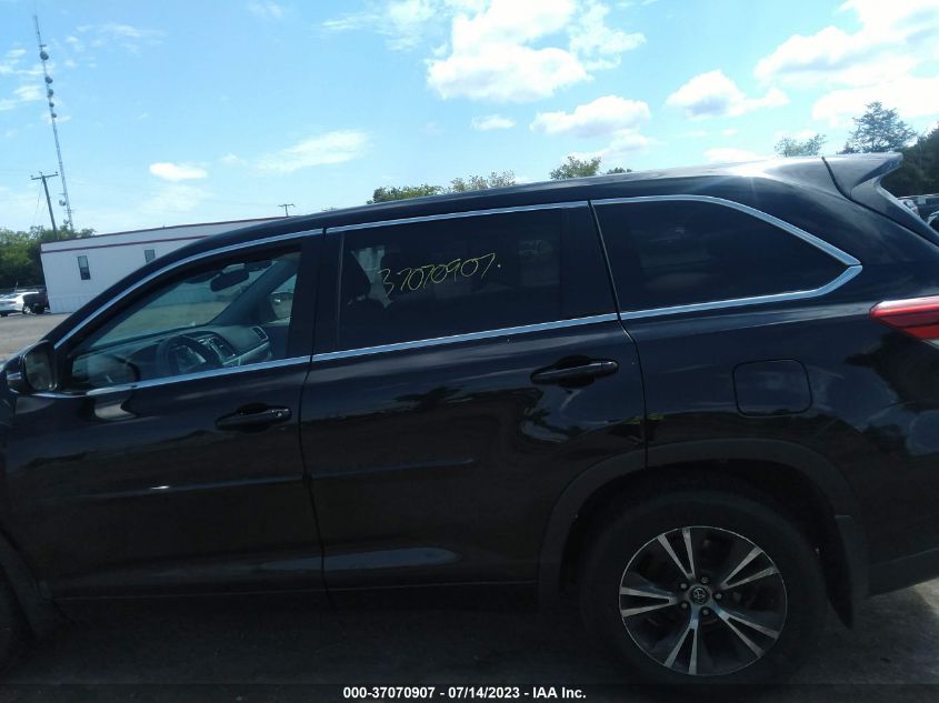 2018 TOYOTA HIGHLANDER LE/LE PLUS - 5TDBZRFH7JS872240