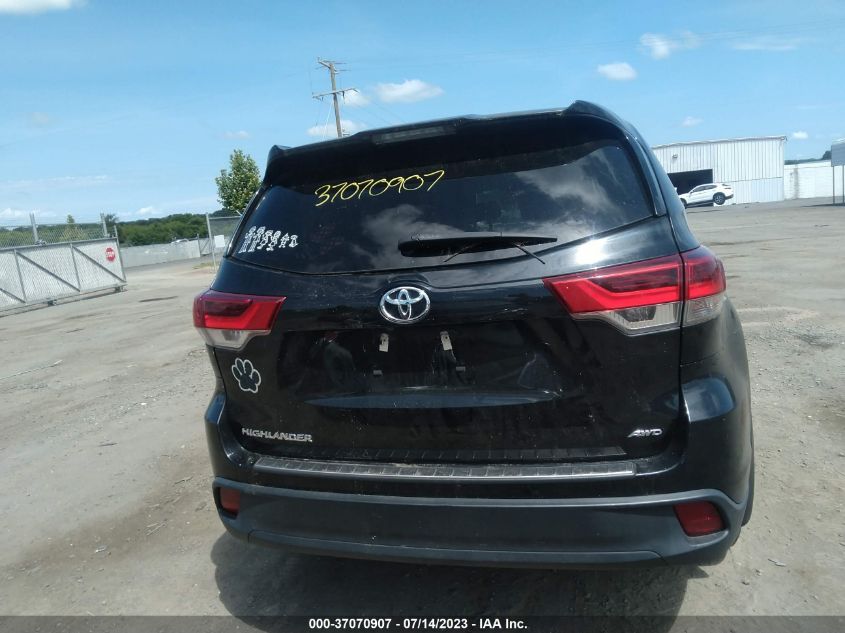 2018 TOYOTA HIGHLANDER LE/LE PLUS - 5TDBZRFH7JS872240