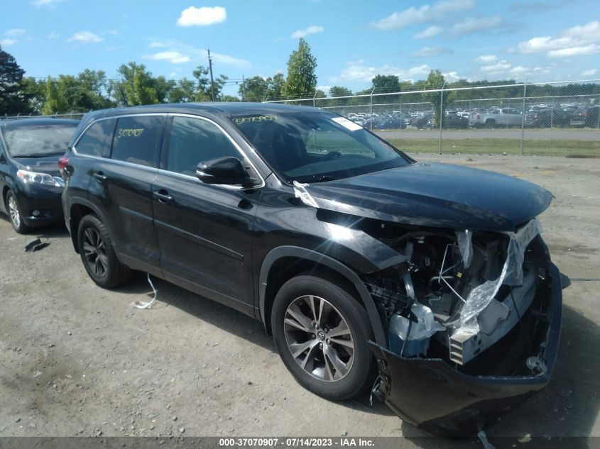 2018 TOYOTA HIGHLANDER LE/LE PLUS - 5TDBZRFH7JS872240