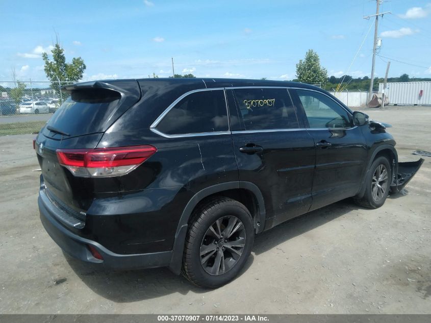 2018 TOYOTA HIGHLANDER LE/LE PLUS - 5TDBZRFH7JS872240