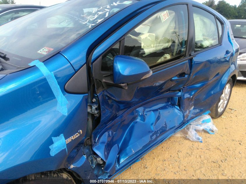 2015 TOYOTA PRIUS C ONE/TWO/THREE/FOUR - JTDKDTB36F1092725