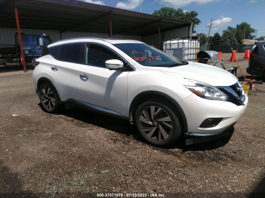 2015 NISSAN MURANO PLATINUM - 5N1AZ2MH7FN290282