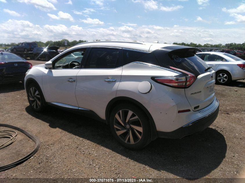 2015 NISSAN MURANO PLATINUM - 5N1AZ2MH7FN290282
