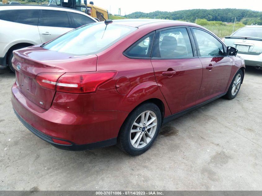 2017 FORD FOCUS SE - 1FADP3F24HL262594