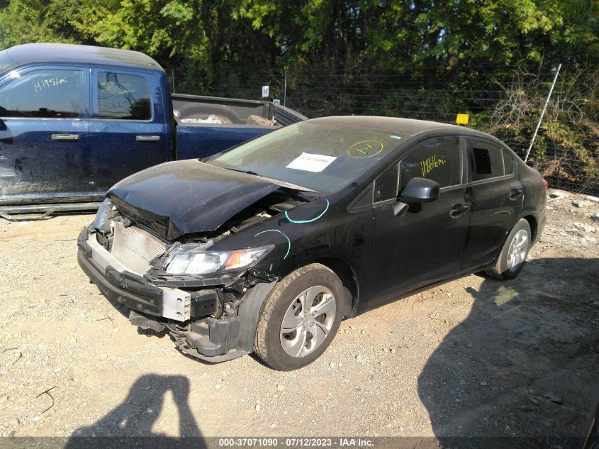 2013 HONDA CIVIC SDN LX - 19XFB2F5XDE210685