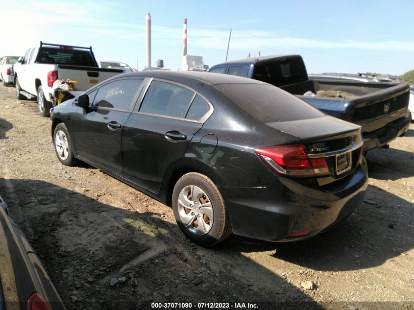 2013 HONDA CIVIC SDN LX - 19XFB2F5XDE210685