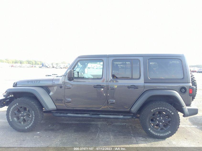 2020 JEEP WRANGLER UNLIMITED WILLYS - 1C4HJXDG6LW301485