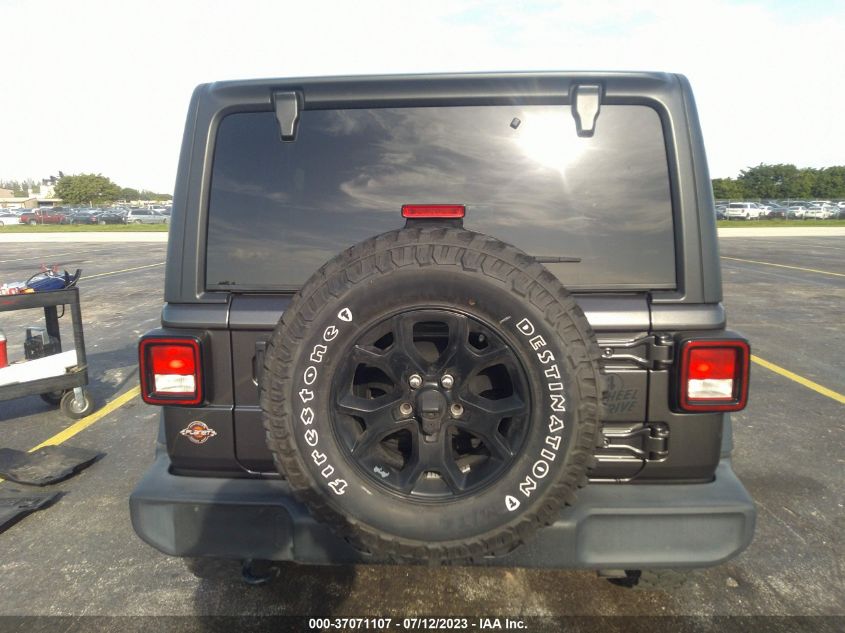 2020 JEEP WRANGLER UNLIMITED WILLYS - 1C4HJXDG6LW301485