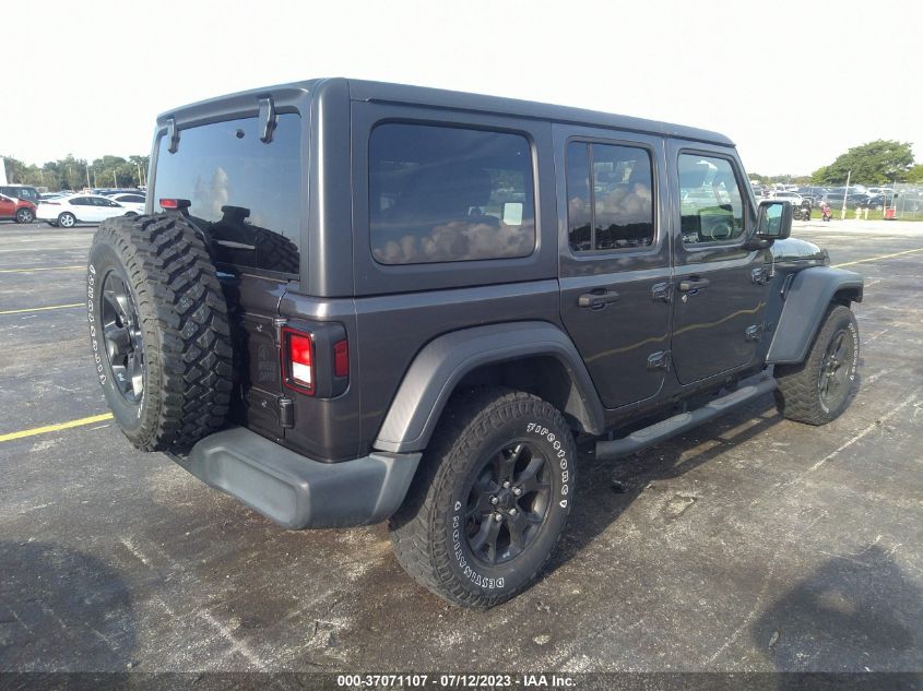 2020 JEEP WRANGLER UNLIMITED WILLYS - 1C4HJXDG6LW301485