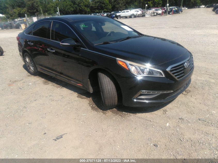 2015 HYUNDAI SONATA 2.4L LIMITED - 5NPE34AF0FH137944