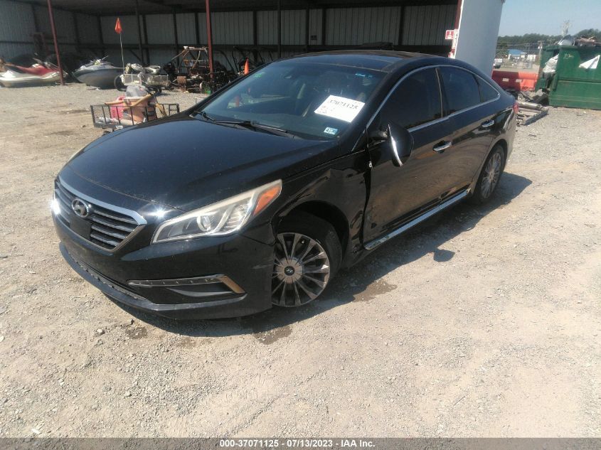 2015 HYUNDAI SONATA 2.4L LIMITED - 5NPE34AF0FH137944