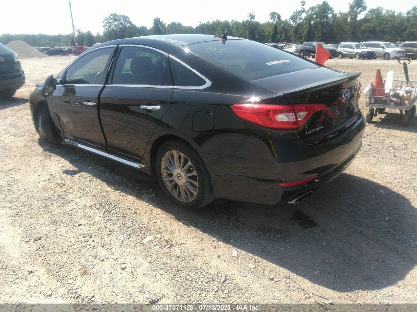 2015 HYUNDAI SONATA 2.4L LIMITED - 5NPE34AF0FH137944