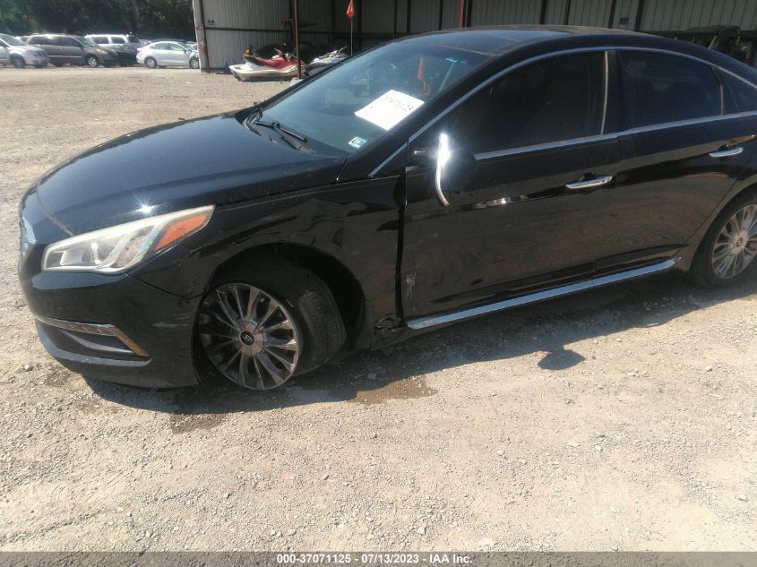 2015 HYUNDAI SONATA 2.4L LIMITED - 5NPE34AF0FH137944