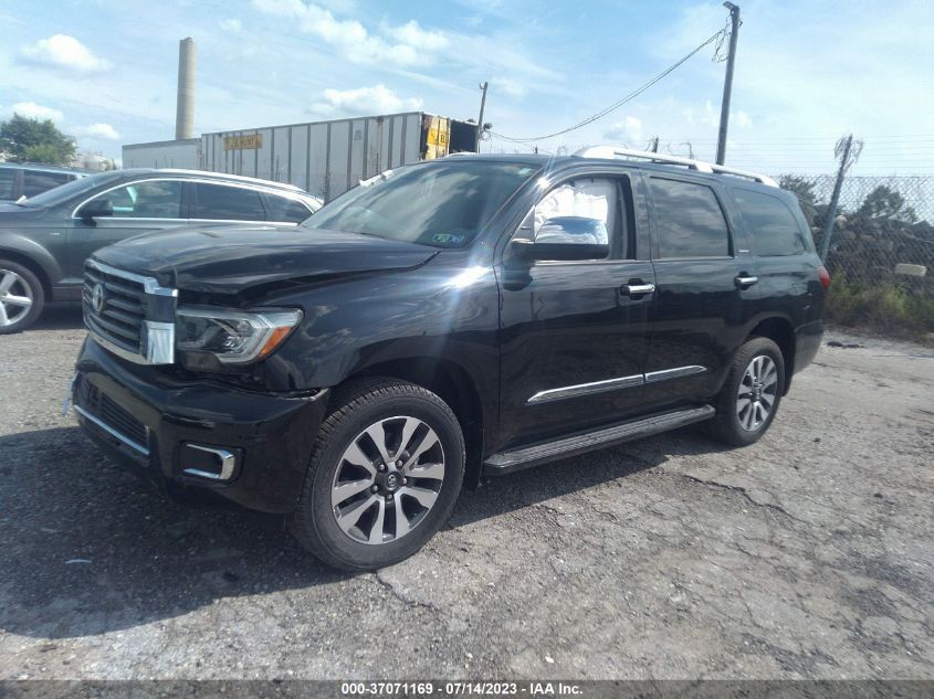 2020 TOYOTA SEQUOIA LIMITED - 5TDJY5G11LS181118
