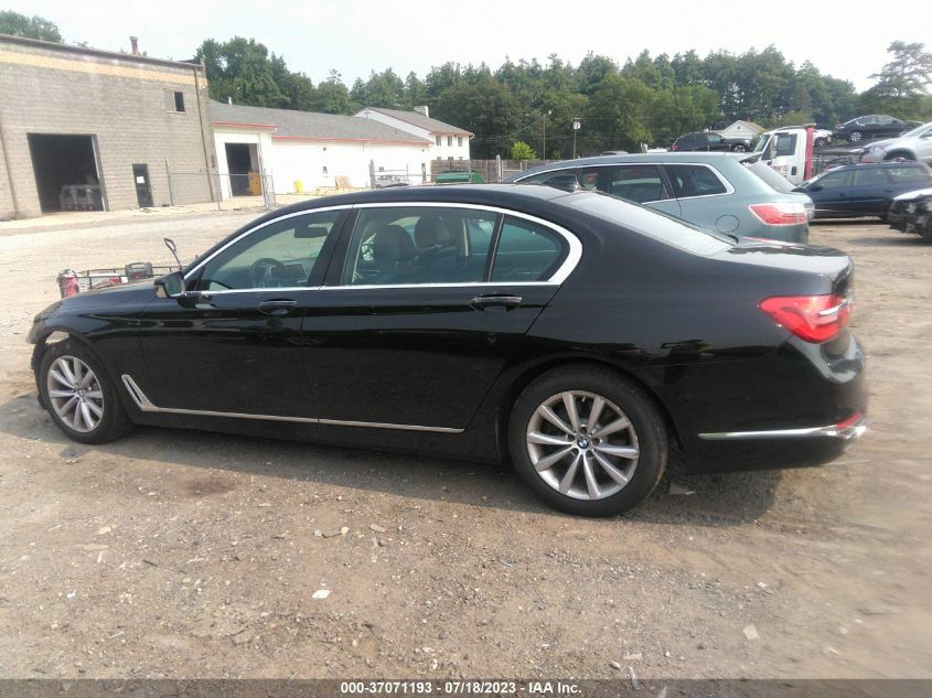 2018 BMW 7 SERIES 740I XDRIVE - WBA7E4C57JGV23844