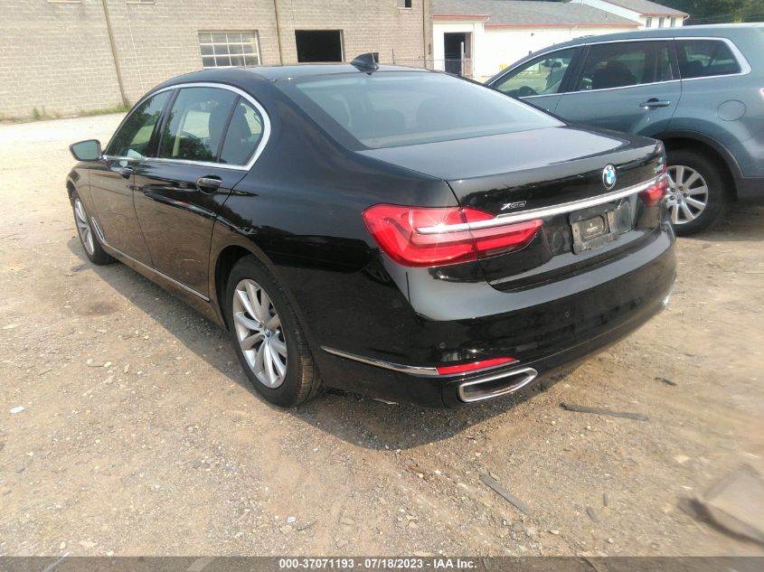 2018 BMW 7 SERIES 740I XDRIVE - WBA7E4C57JGV23844