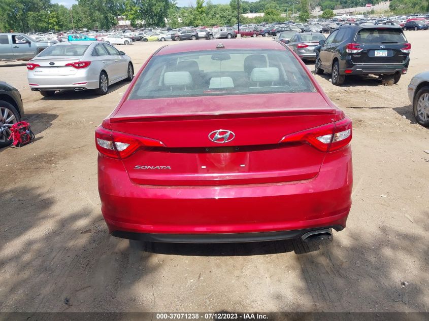 2017 HYUNDAI SONATA SE - 5NPE24AF0HH482915