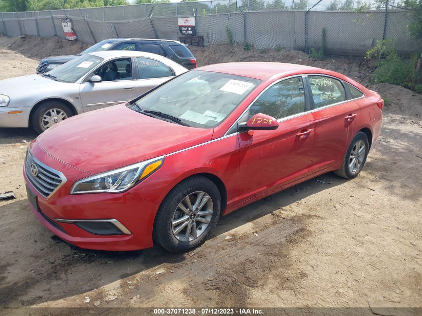 2017 HYUNDAI SONATA SE - 5NPE24AF0HH482915