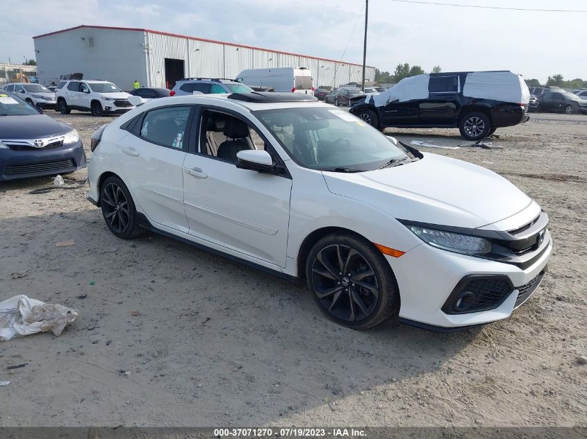 2017 HONDA CIVIC HATCHBACK SPORT TOURING - SHHFK7H91HU227483