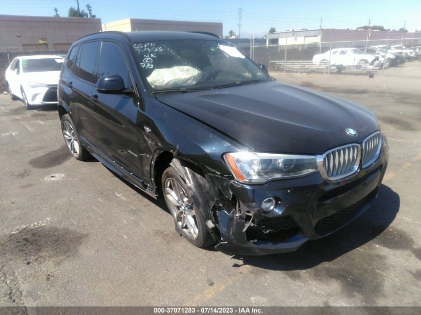 2017 BMW X3 SDRIVE28I - 5UXWZ7C35H0V88695