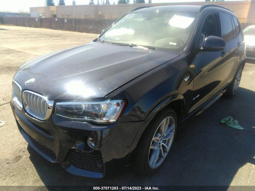 2017 BMW X3 SDRIVE28I - 5UXWZ7C35H0V88695