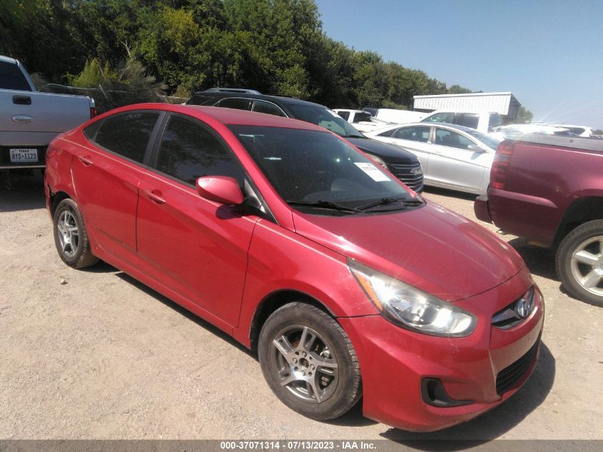 2013 HYUNDAI ACCENT GLS - KMHCT4AE8DU428558
