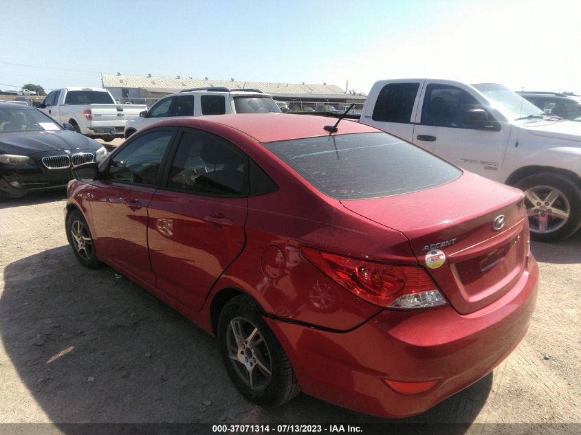 2013 HYUNDAI ACCENT GLS - KMHCT4AE8DU428558