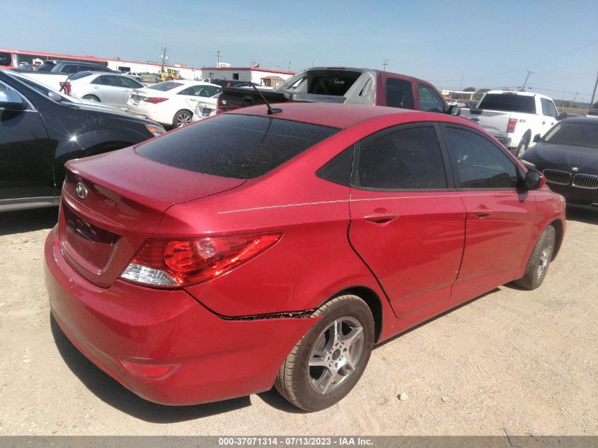 2013 HYUNDAI ACCENT GLS - KMHCT4AE8DU428558