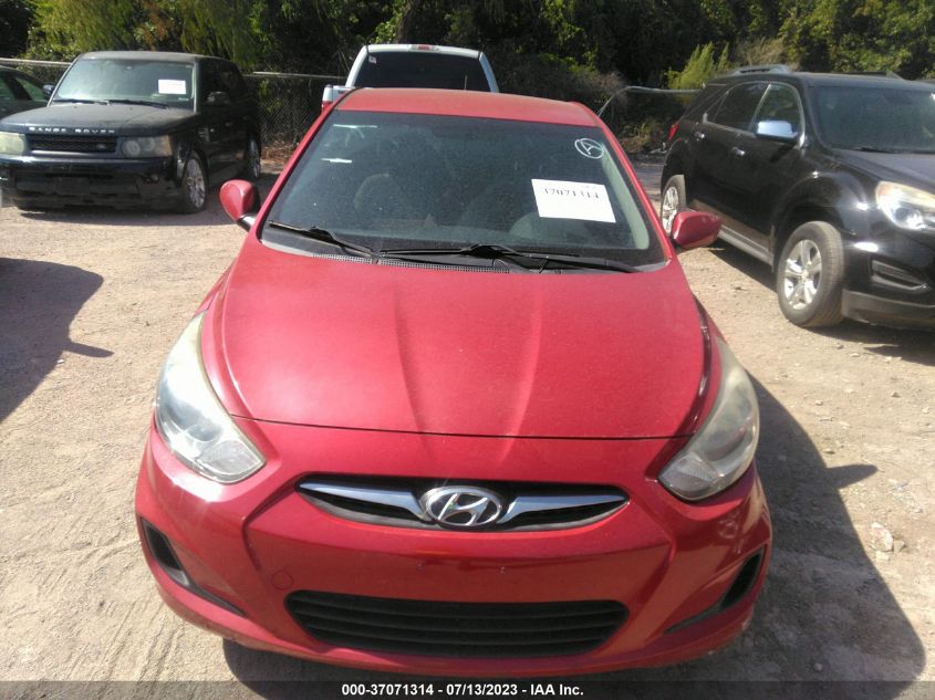 2013 HYUNDAI ACCENT GLS - KMHCT4AE8DU428558
