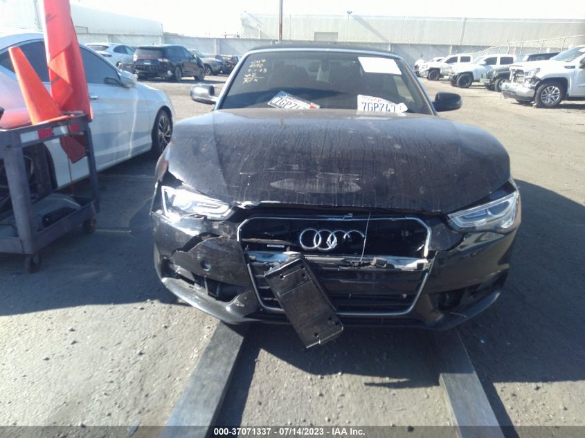 2013 AUDI A5 PREMIUM PLUS - WAULFAFH1DN015336